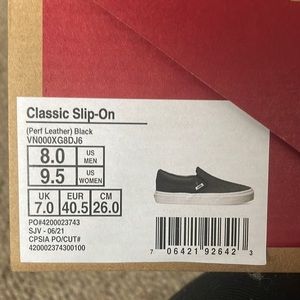 Vans classic slip on